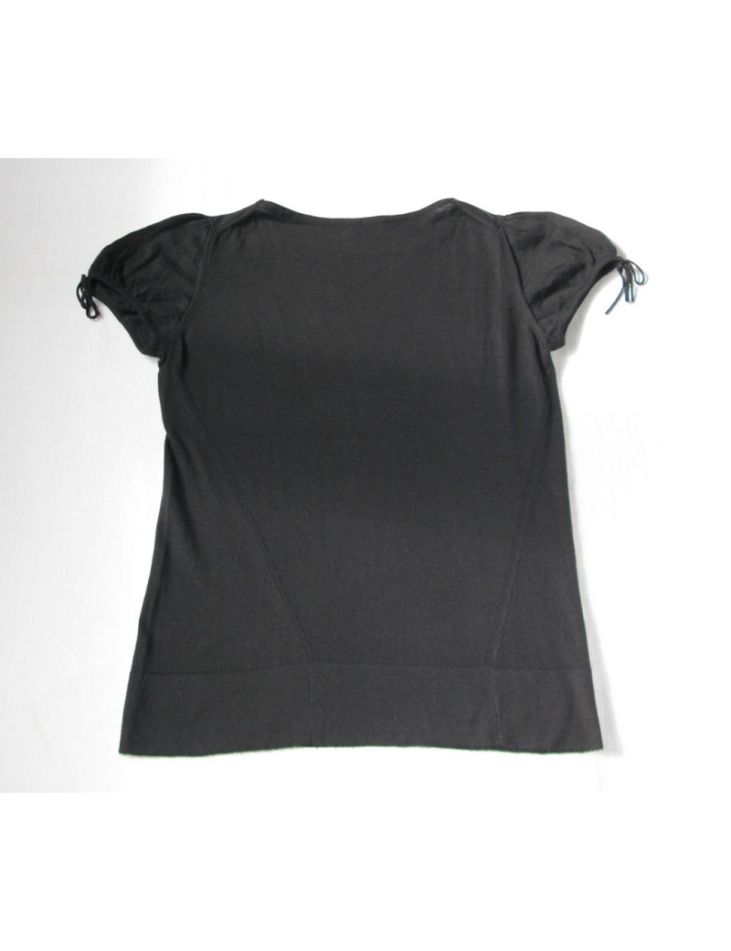 Pull CHANEL noir manches courtes T38
