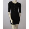 Petite robe CHANEL noire en coton