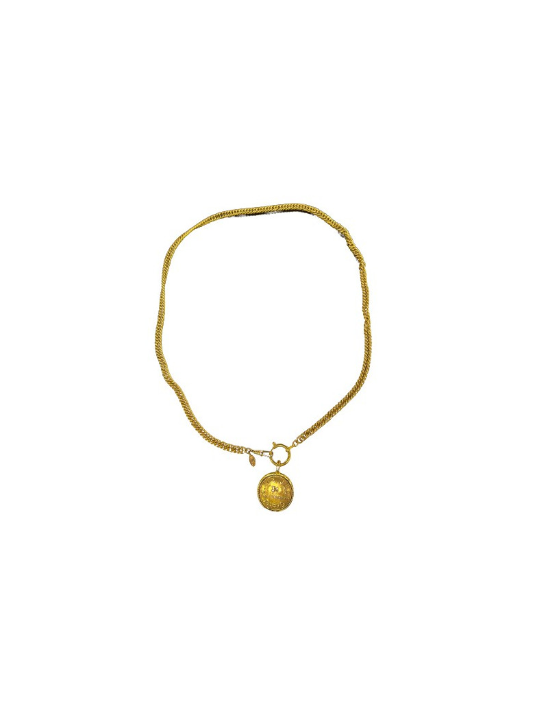 Sautoir Chanel vintage médaille