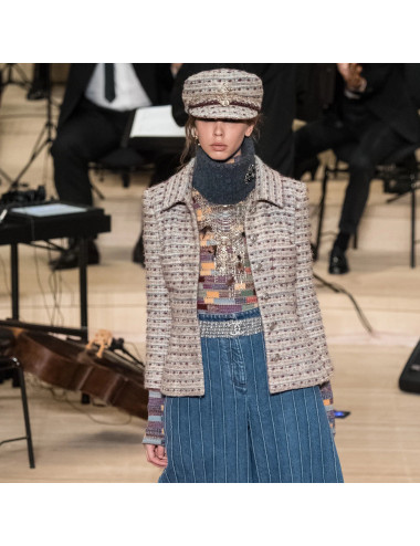 Veste T 48 CHANEL tweed pre fall 2018 2