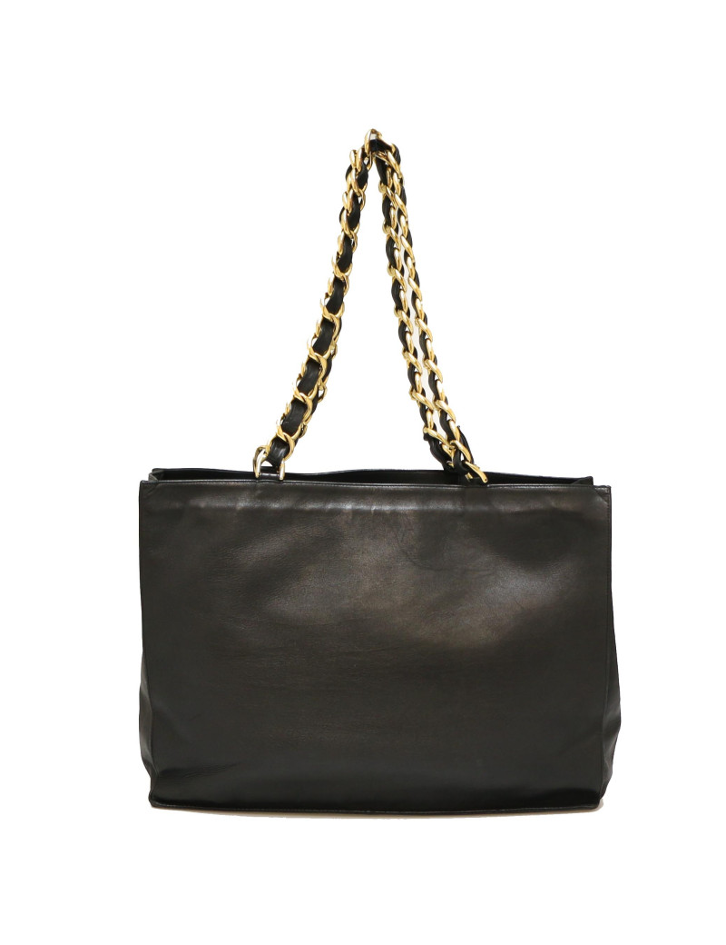 Cabas vintage CHANEL noir