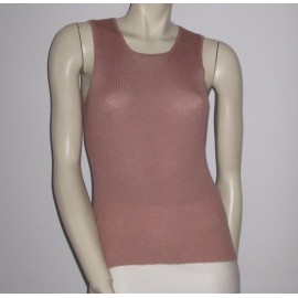 Pull old CHANEL Pink Cashmere and silk