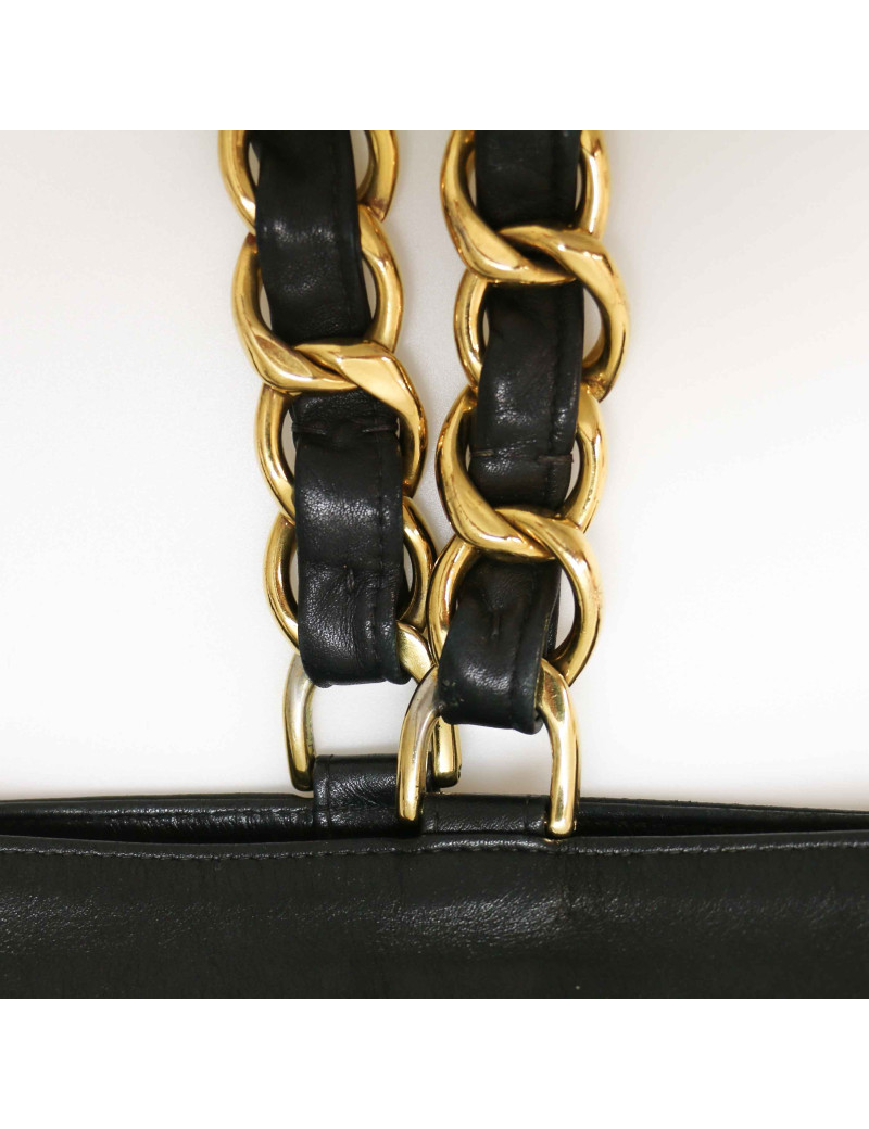 Cabas vintage CHANEL noir