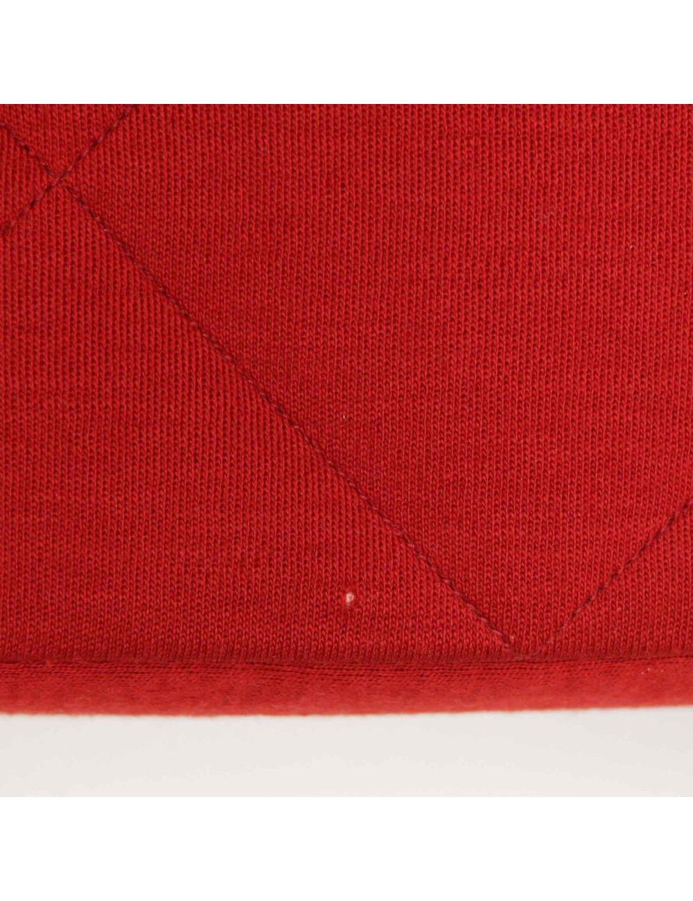 Sac CHANEL jersey rouge Vintage