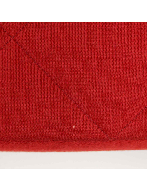 Sac CHANEL jersey rouge Vintage