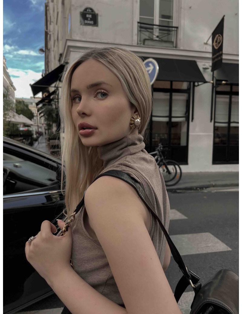 Clips CHANEL Vintage perle