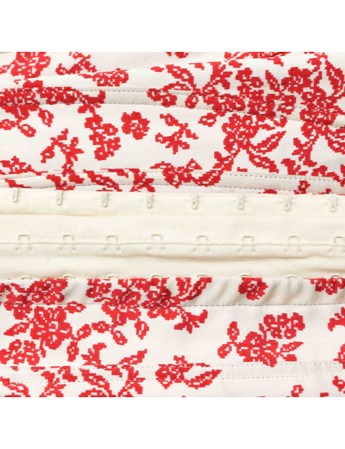 Corset T 1 CHRISTIAN LACROIX en soie Vintage 