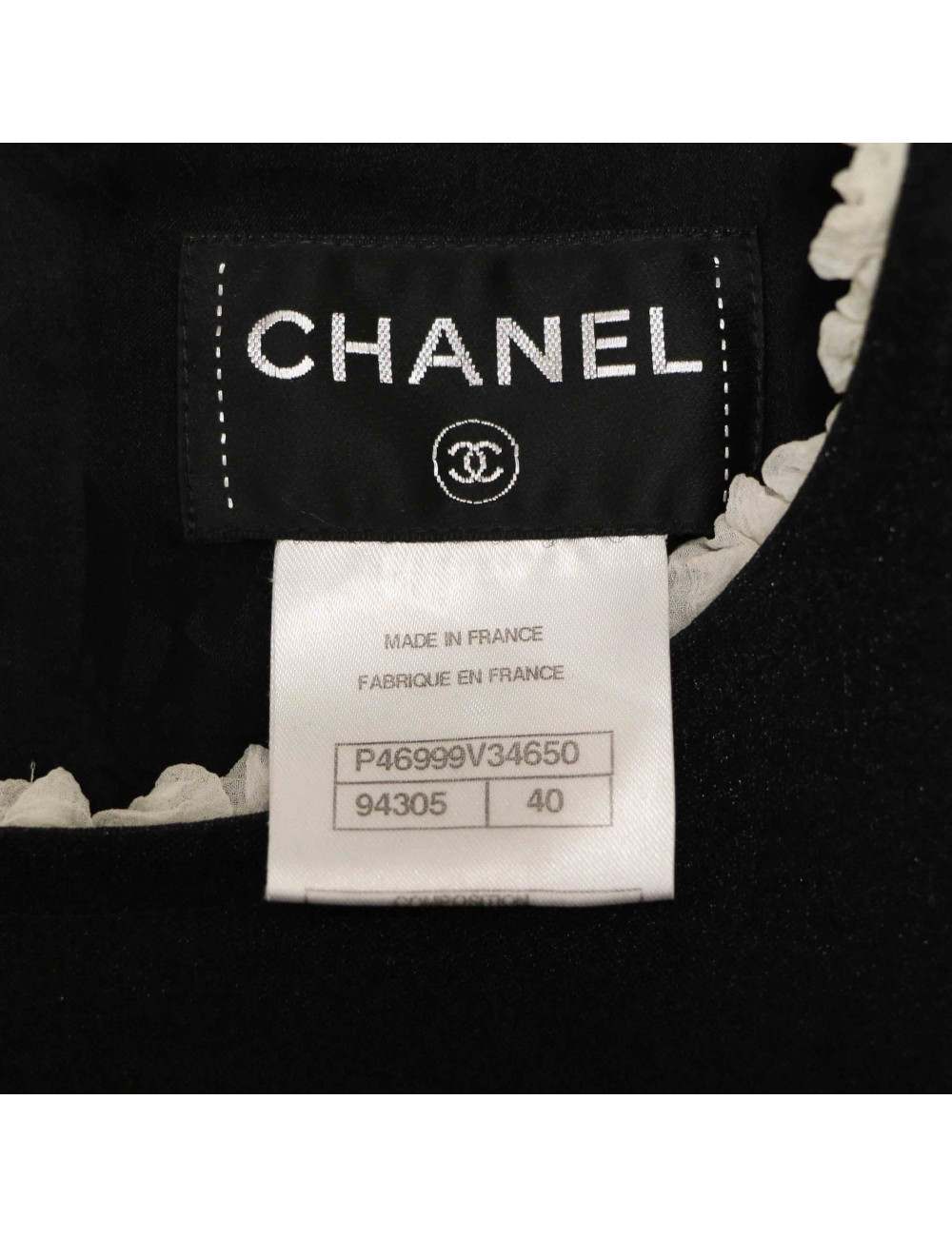 Robe t40 CHANEL podium