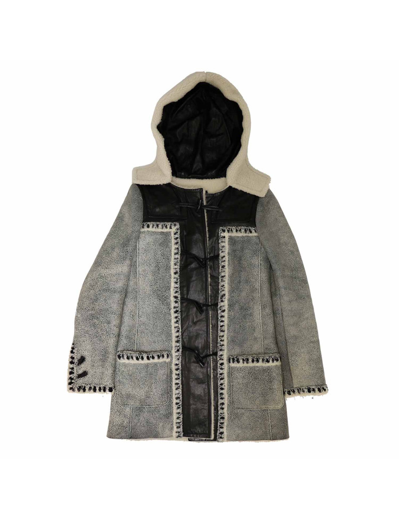 Duffle coat CHANEL cuir