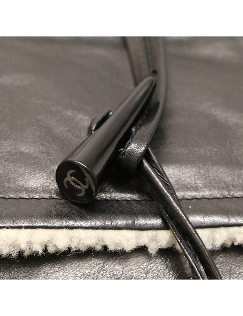 Duffle coat CHANEL cuir