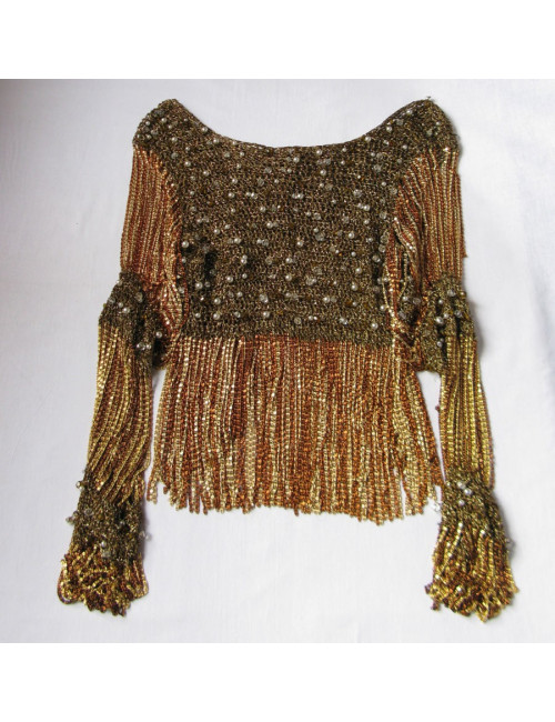 Gilet LORRIS AZZARO   vintage couture 
