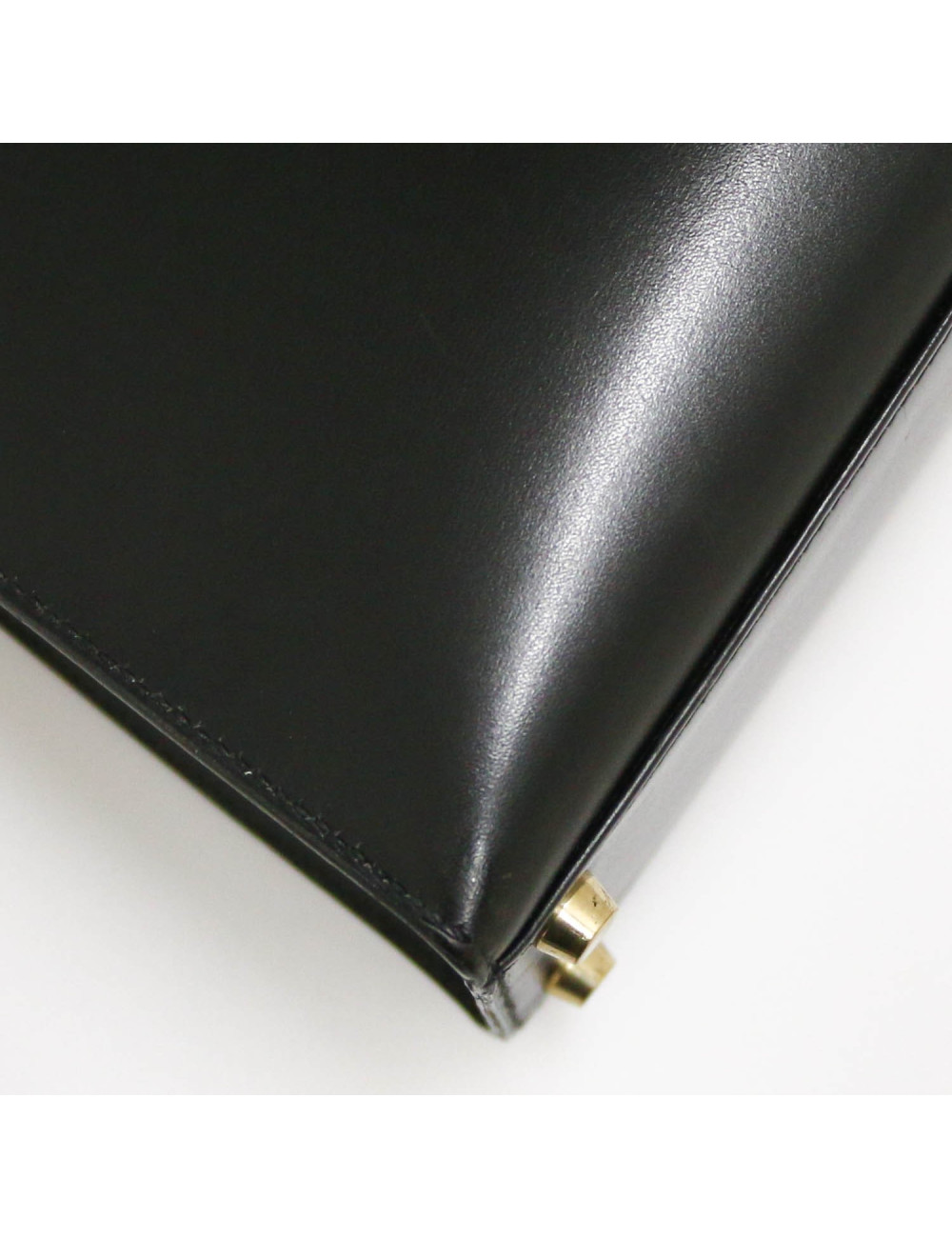 Kelly 32 HERMES sellier noir