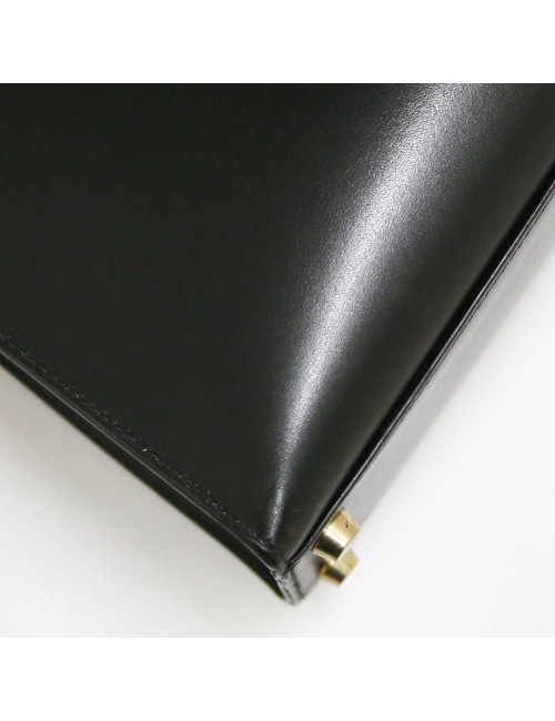 Kelly 32 HERMES sellier noir