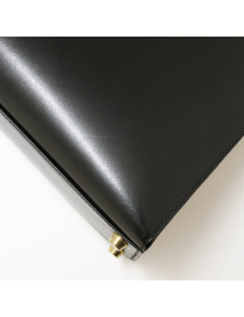 Kelly 32 HERMES sellier noir