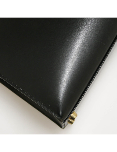 Kelly 32 HERMES sellier noir