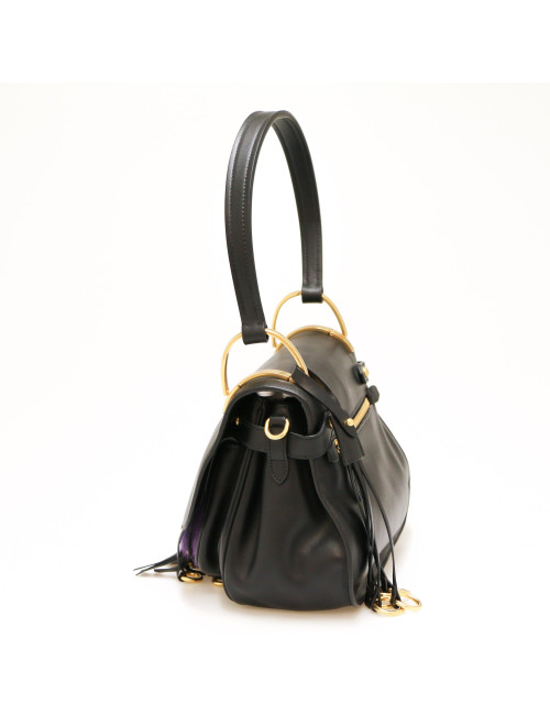 Sac à main PRADA cuir noir