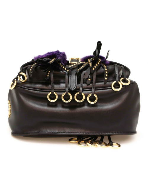 Sac à main PRADA cuir noir