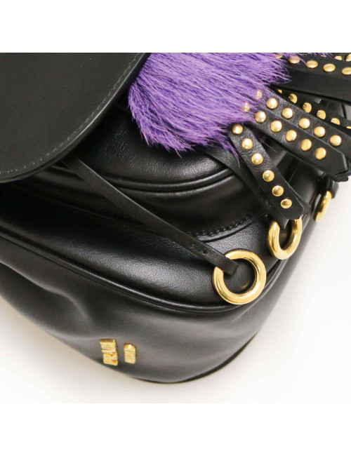 Sac à main PRADA cuir noir