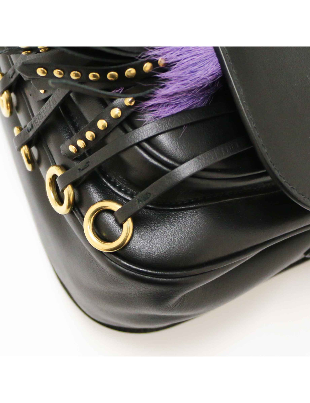 Sac à main PRADA cuir noir