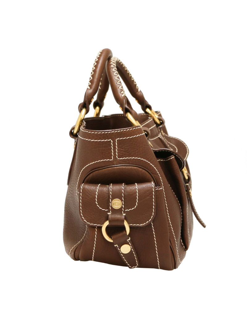 Sac CELINE cuir marron