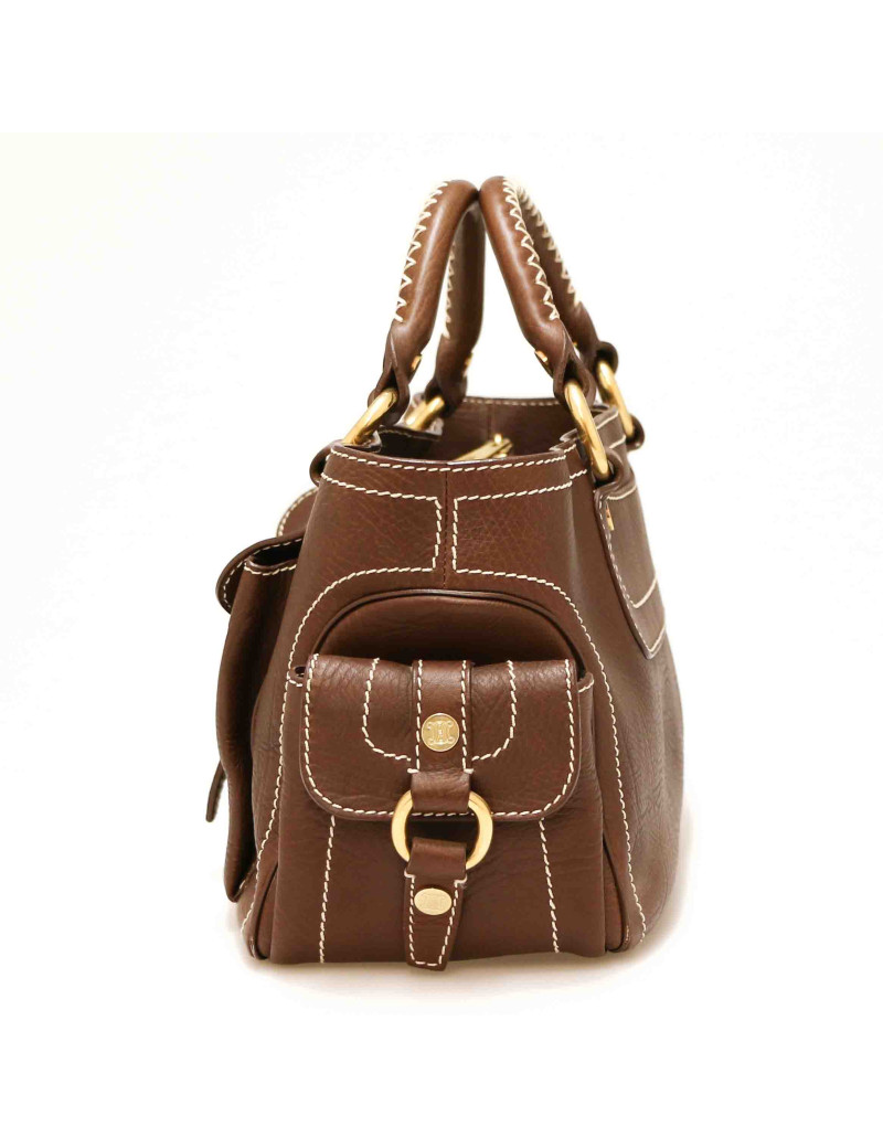 Sac CELINE cuir marron