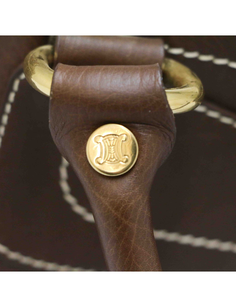 Sac CELINE cuir marron