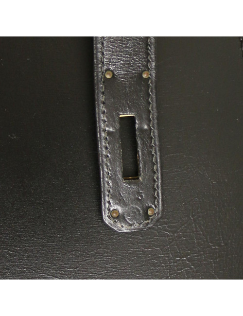 Kelly 28 box noir bandoulière