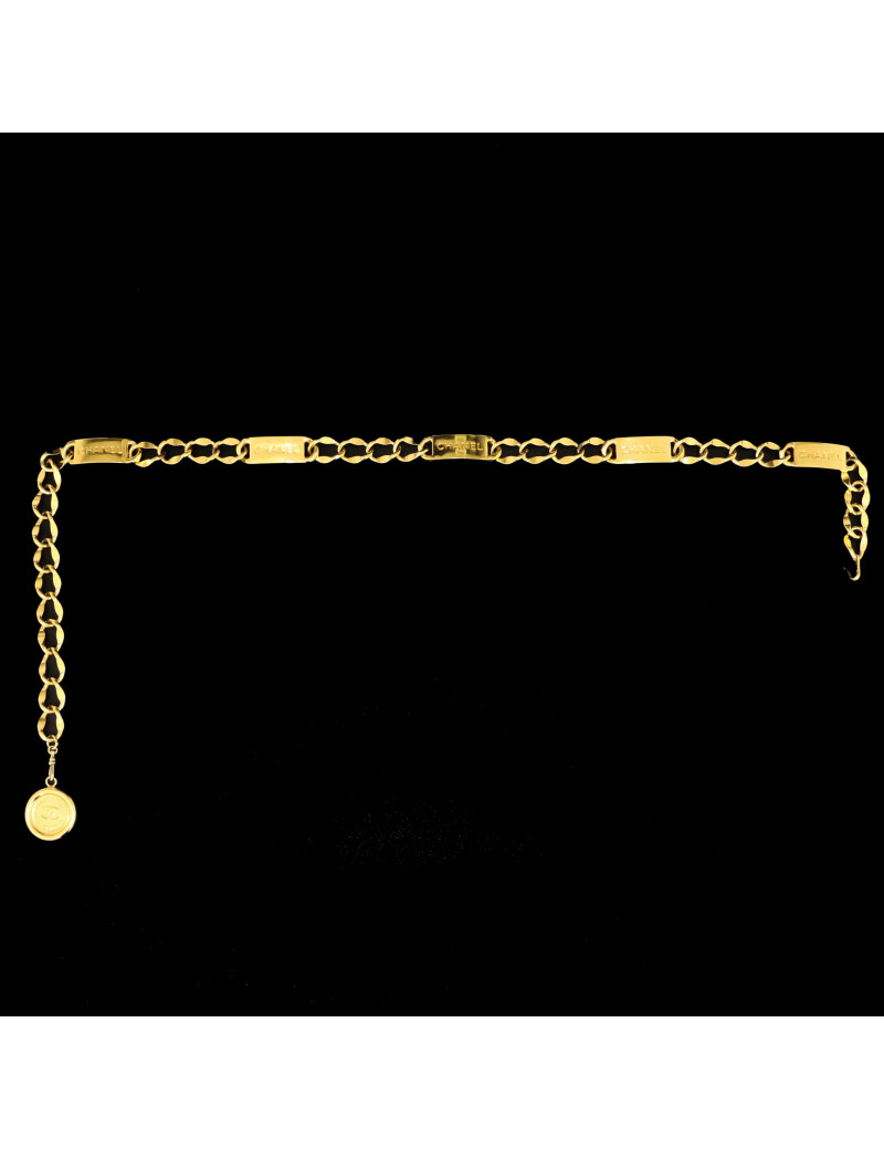 Ceinture CHANEL Vintage dorée