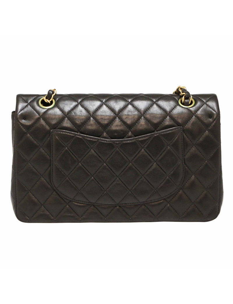 Sac classique CHANEL double flap noir
