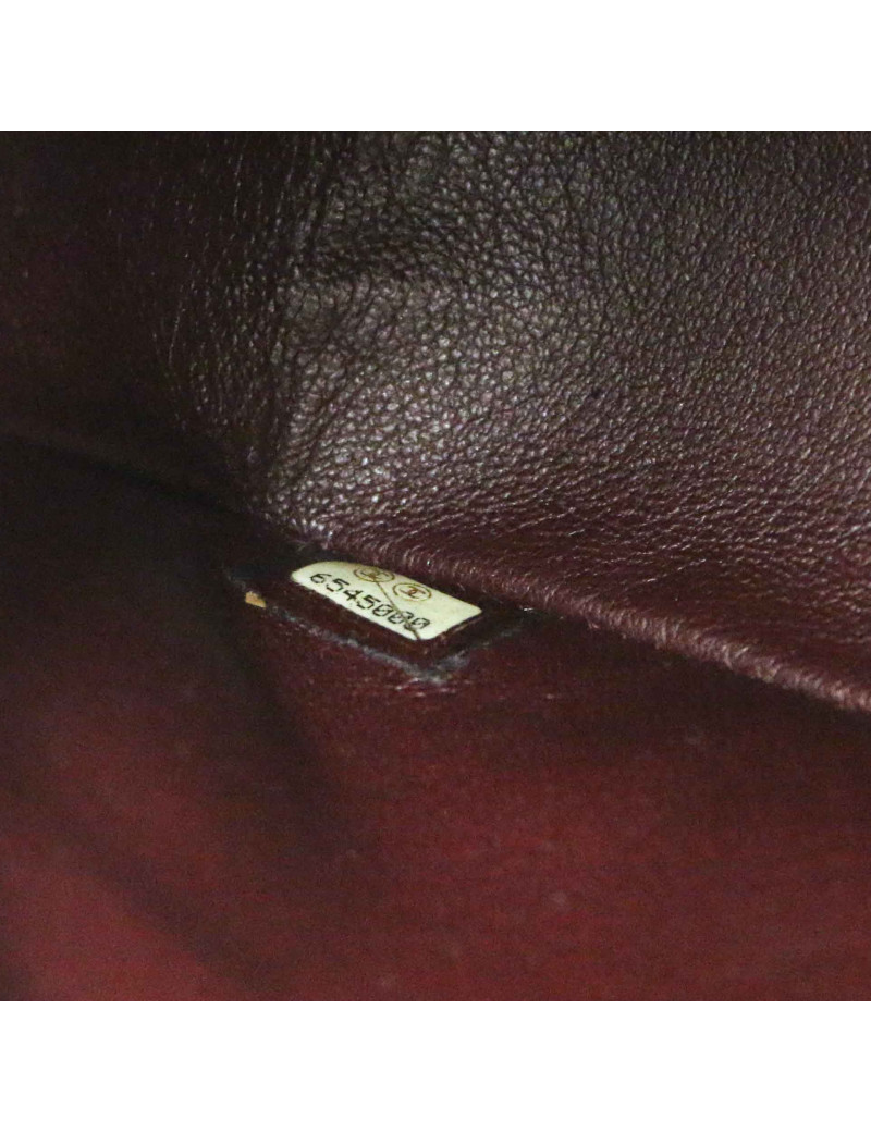 Sac classique CHANEL double flap noir