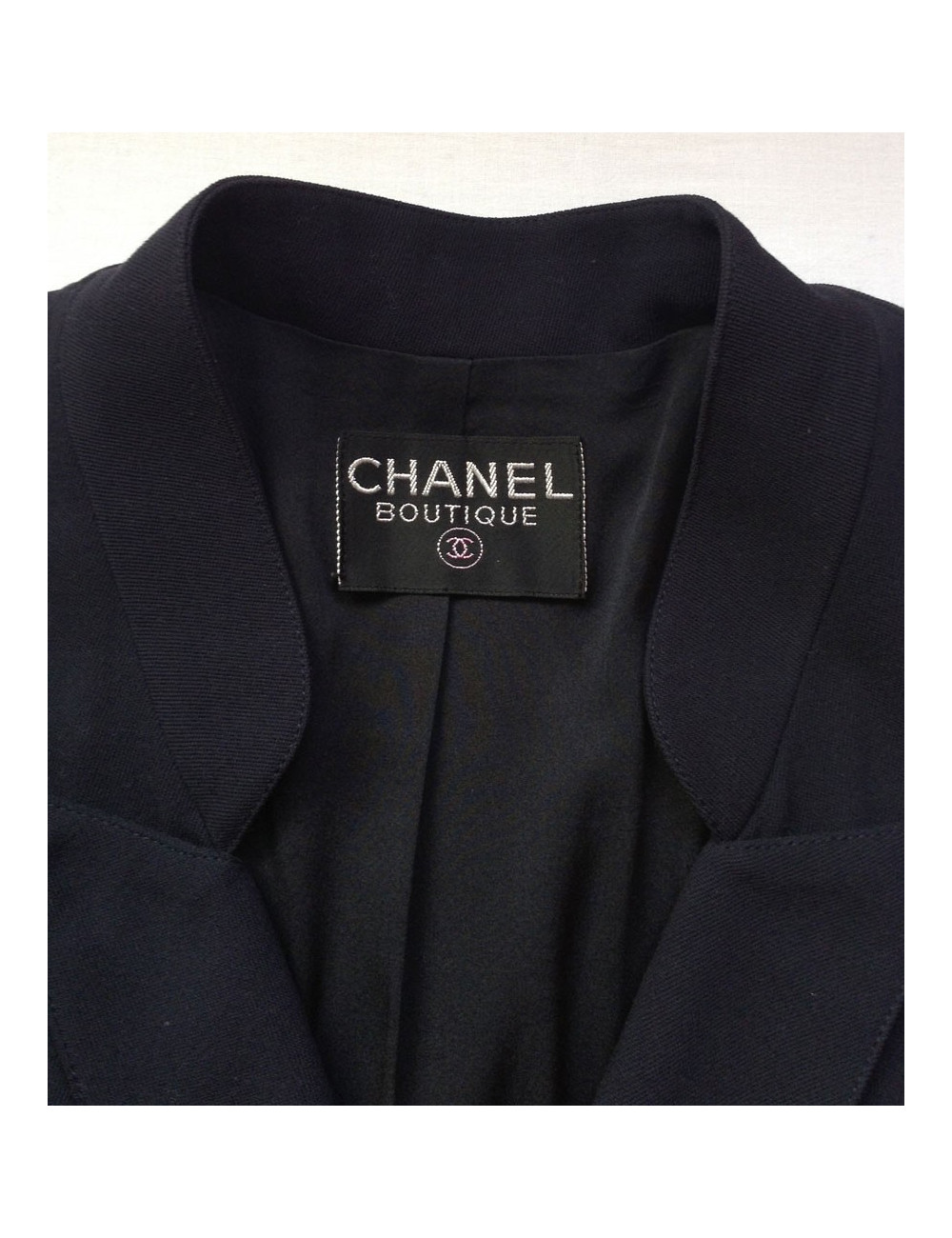 Manteau CHANEL bleu T42Fr