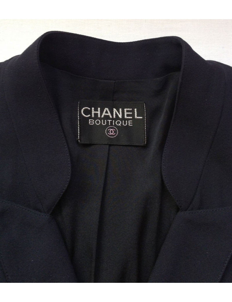 Manteau CHANEL bleu t