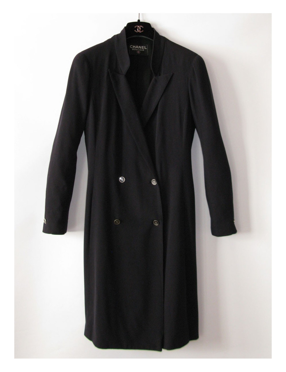 Manteau CHANEL bleu t