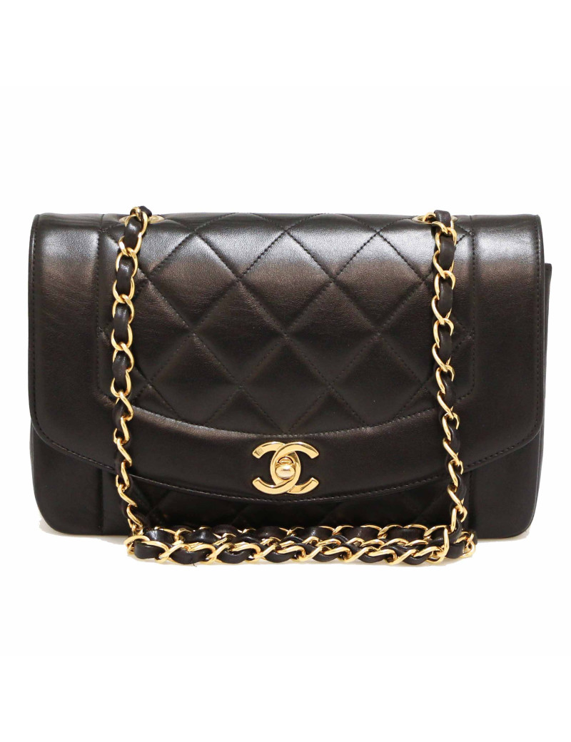 Petit Diana CHANEL noir vintage