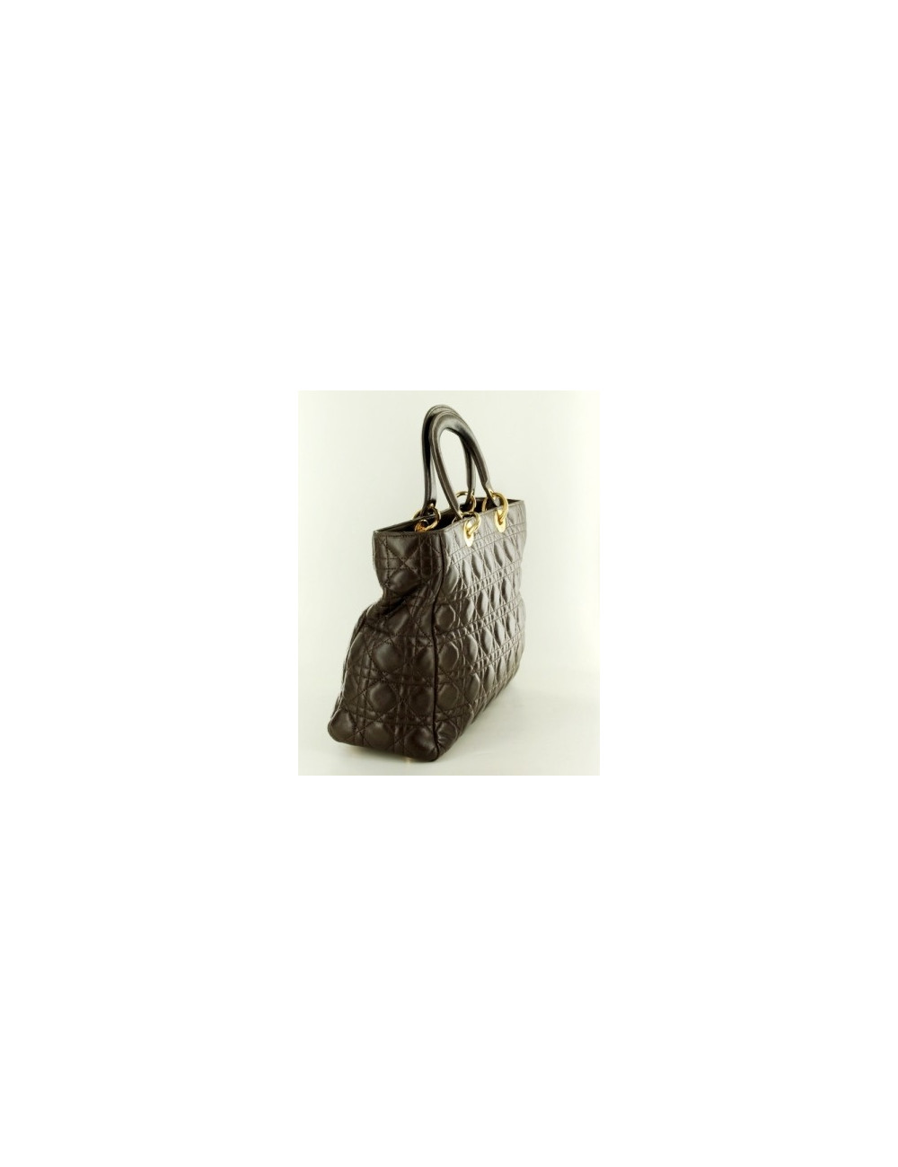 Sac Lady DIOR marron MM