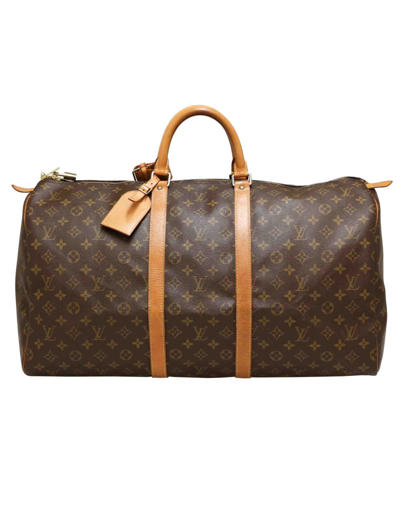 Keepall 55 LOUIS VUITTON toile Monogram