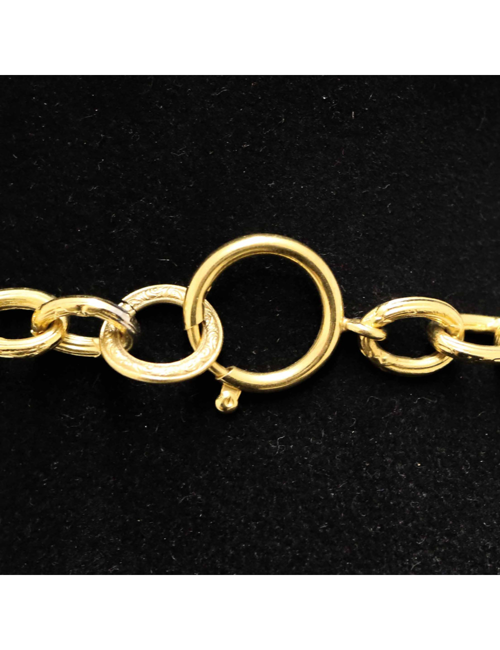 Sautoir pendentif CHANEL 1994 pâte de verre