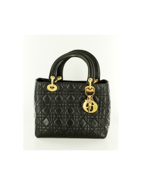sac Lady DIOR noir PM