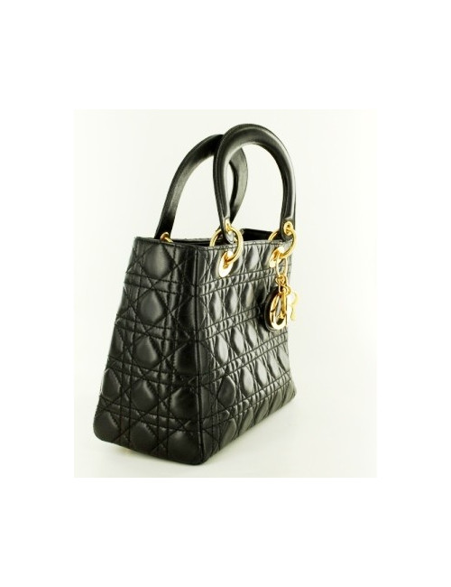 sac Lady DIOR noir PM