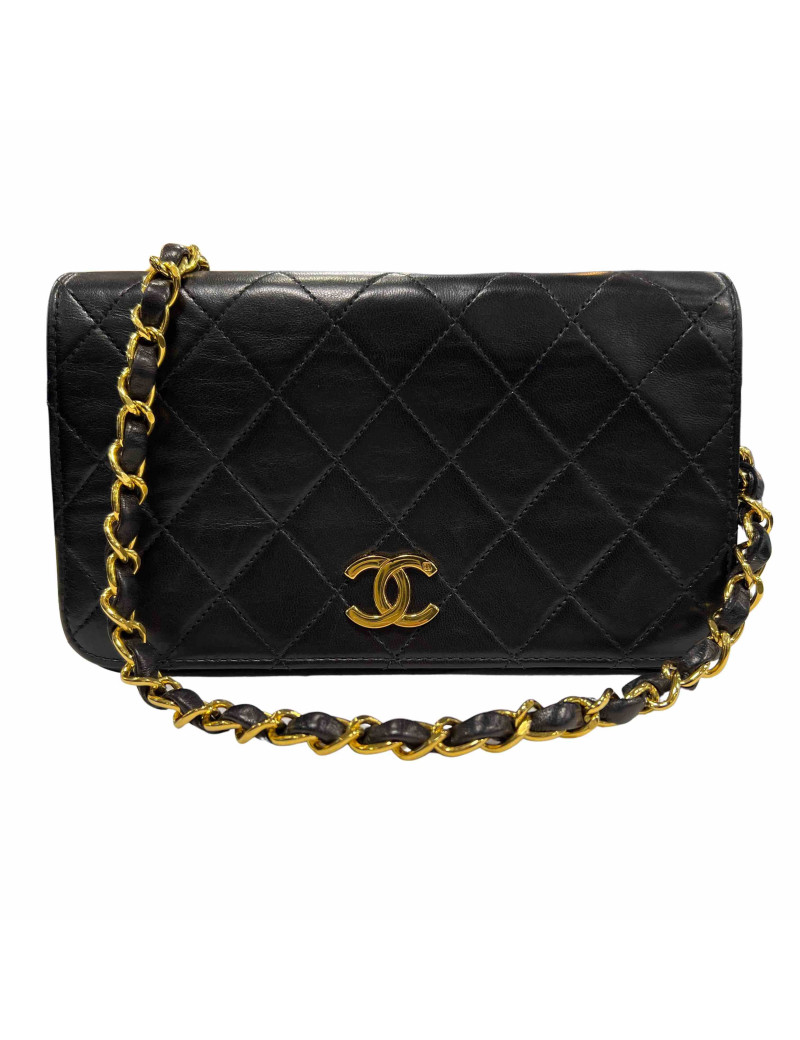 Petit sac vintage CHANEL noir