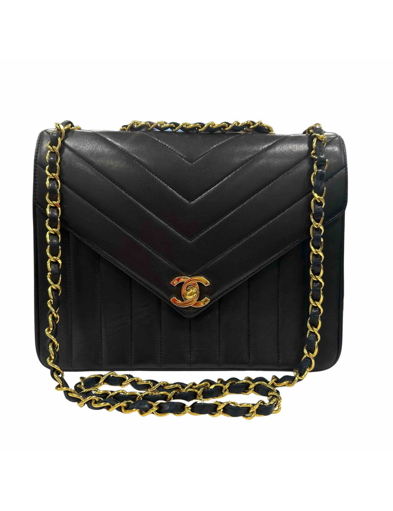 Sac Classique Chanel vintage chevron