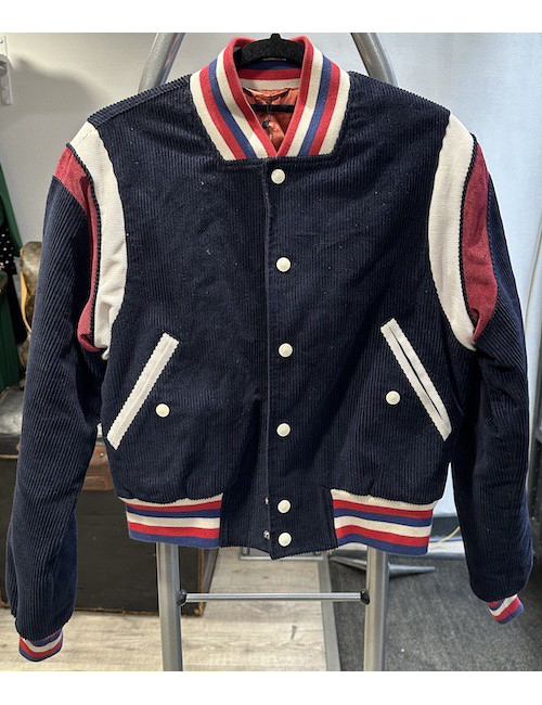 Blouson T 38 GUCCI velours bleu
