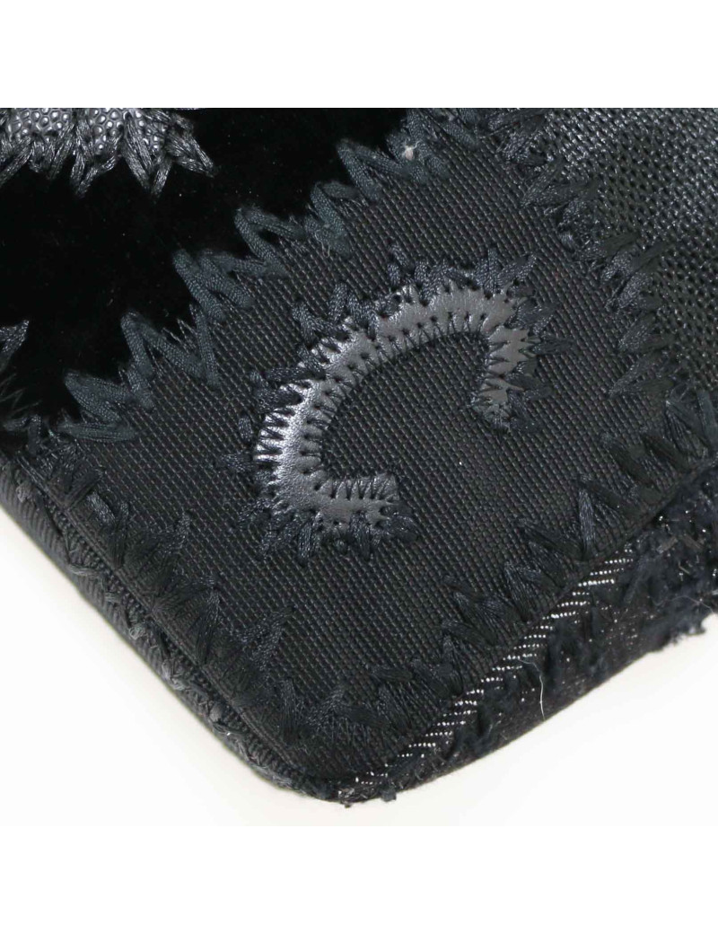 Sac Classique CHANEL patchwork noir