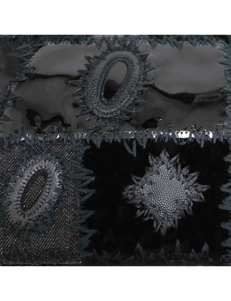 Sac Classique CHANEL patchwork noir