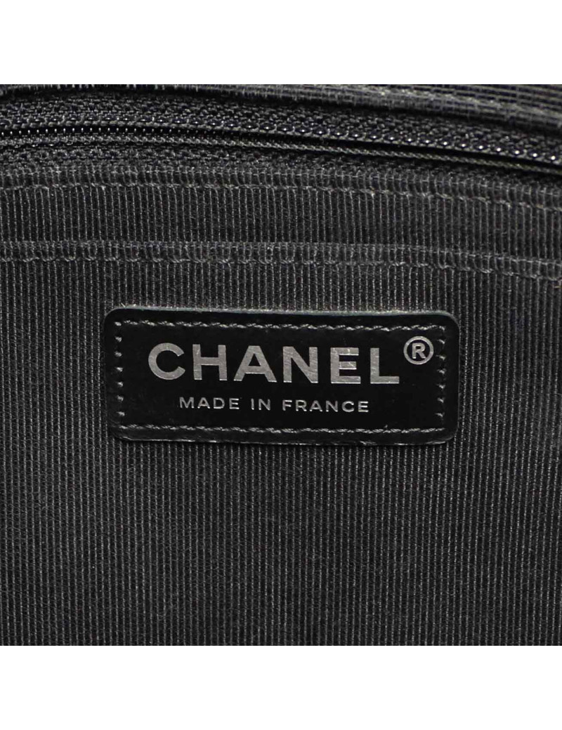 Sac Classique CHANEL patchwork noir