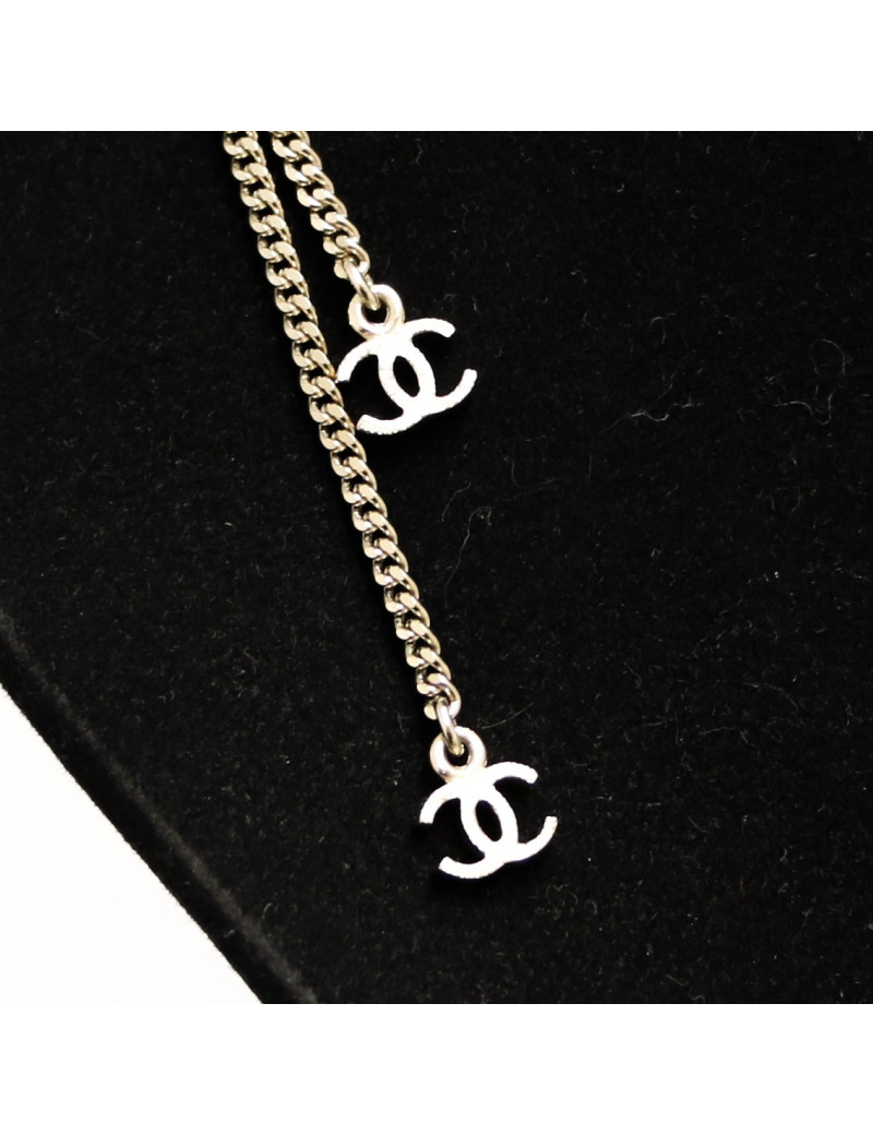 Collier CHANEL pierres perles