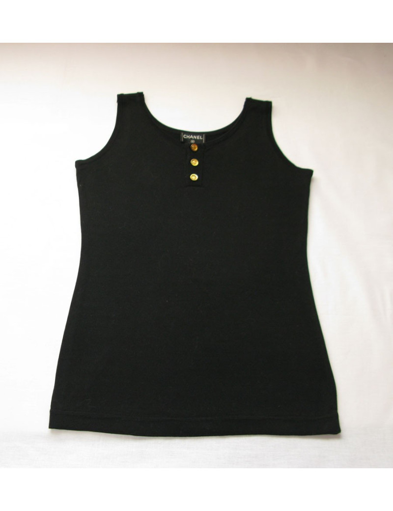 Débardeur CHANEL noir 