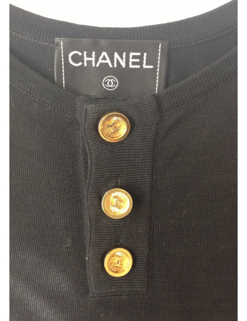 Débardeur CHANEL noir 