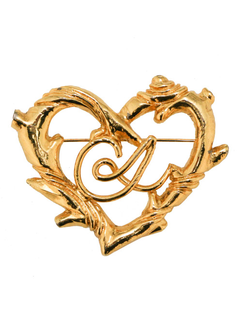 Broche coeur CHRISITIAN LACROIX