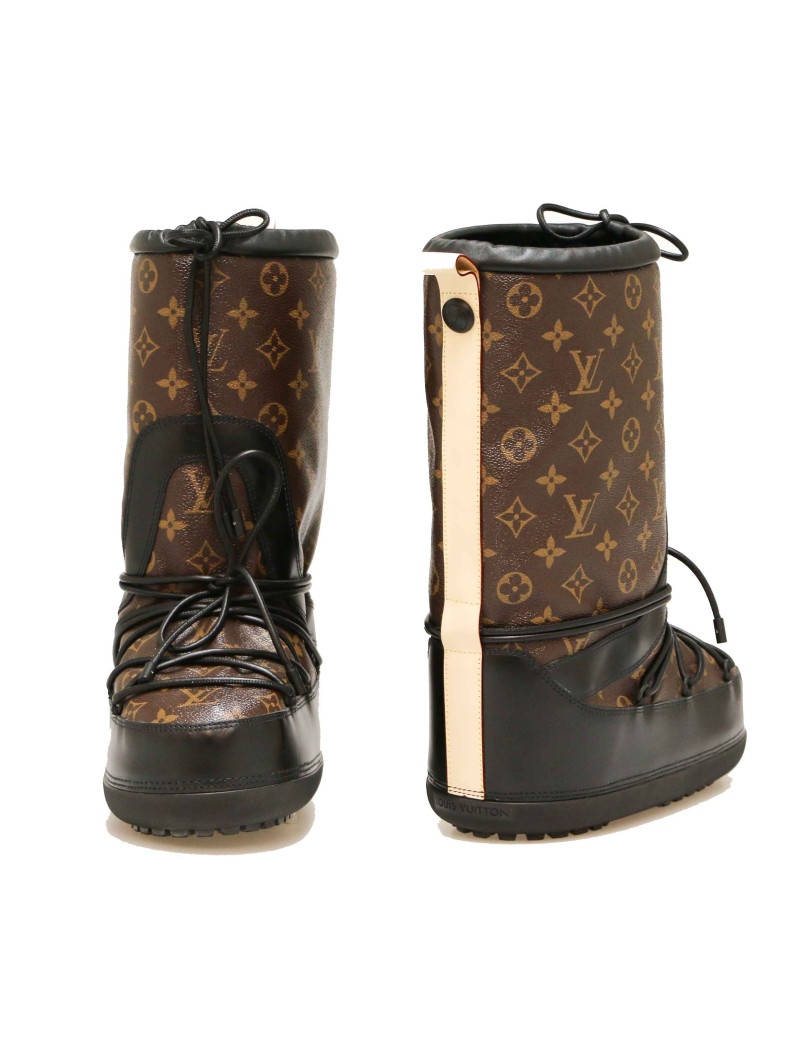 Boots T 30 LOUIS VUITTON toile Monogram